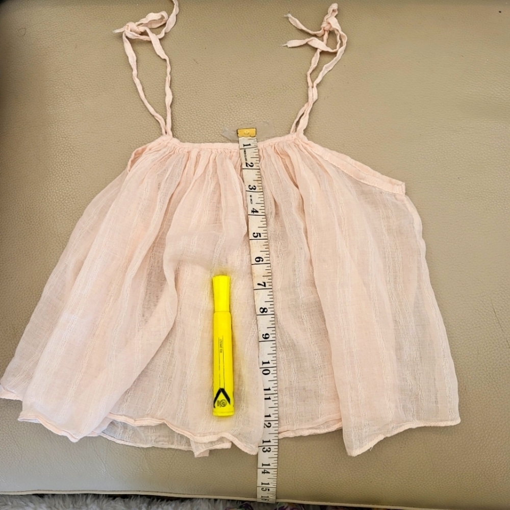 Ojo de Papa baby sheer top/dress - Picture 1 of 8